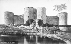 Castle c.1876, Harlech