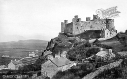Castle c.1876, Harlech