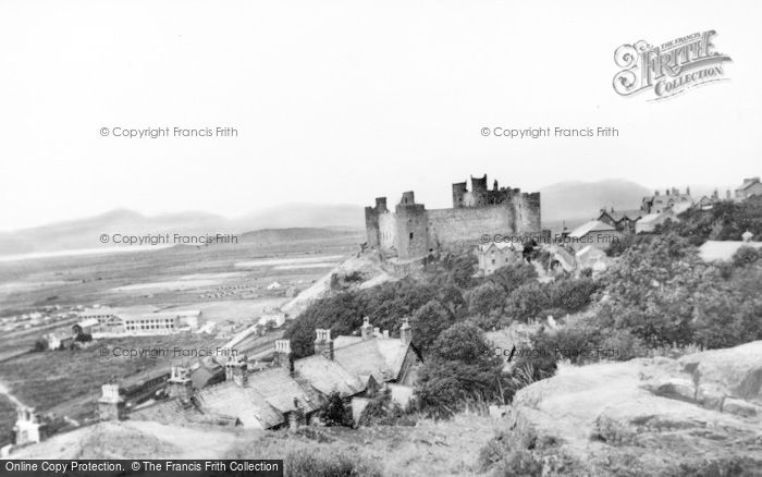 Photo of Harlech, Castle c.1955