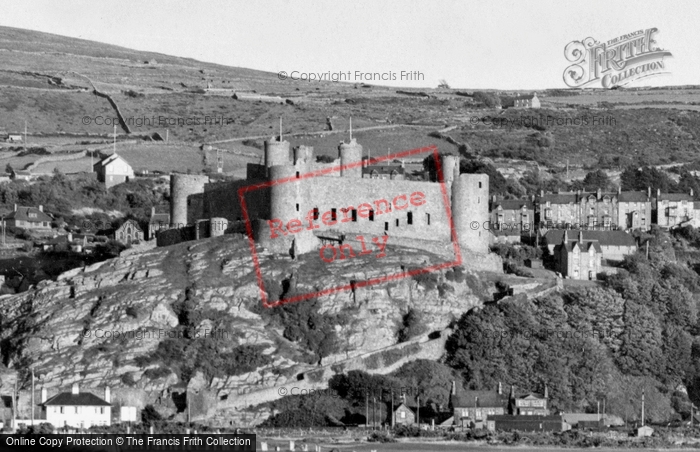 Photo of Harlech, Castle c.1958