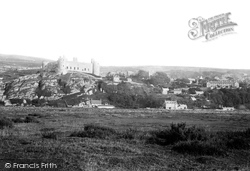 Castle From The Marsh 1894, Harlech