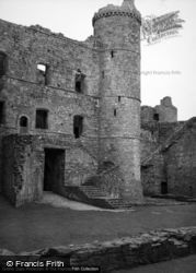 Castle, The Rear Gatehouse 1952, Harlech