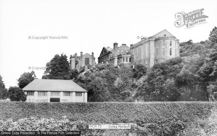 Photo of Harlech, Coleg Harlech c.1960