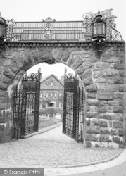 College, The Upper Gate c.1960, Harlech