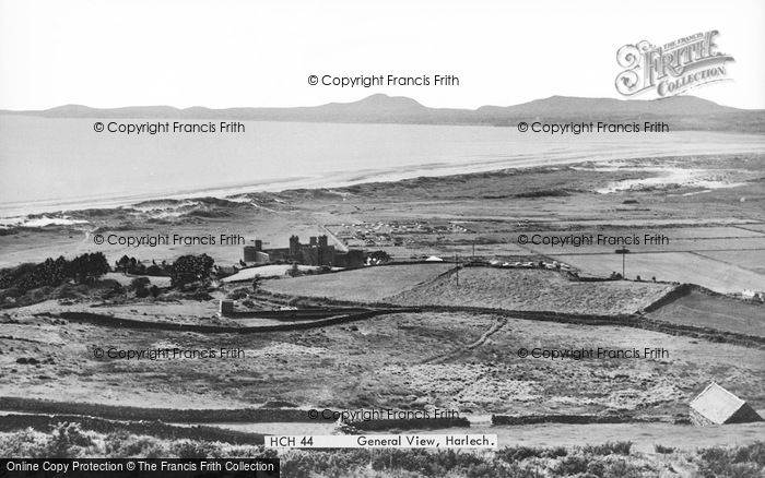Photo of Harlech, General View c.1955