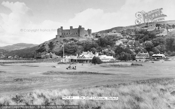 Photo of Harlech, Golf Clubhouse c.1960