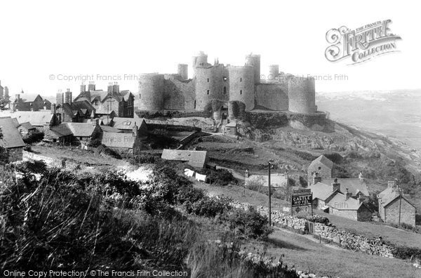 Photo of Harlech, Harlech Castle 1913