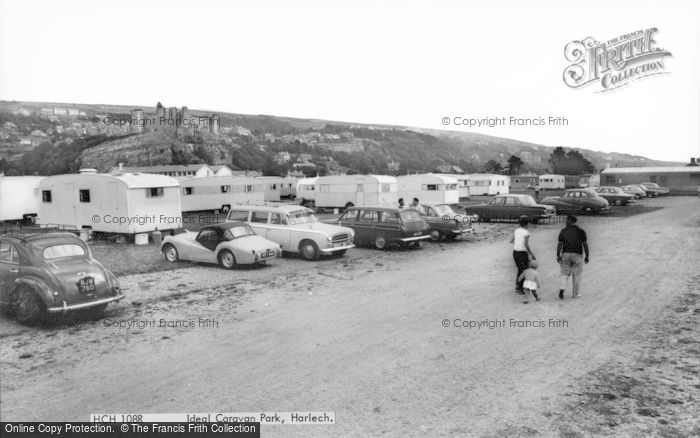 Photo of Harlech, Ideal Caravan Park c.1960