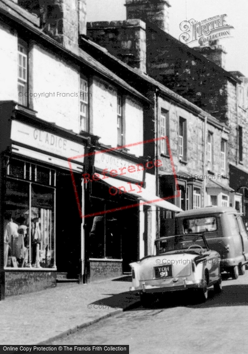 Photo of Harlech, Shops On High Street c.1960