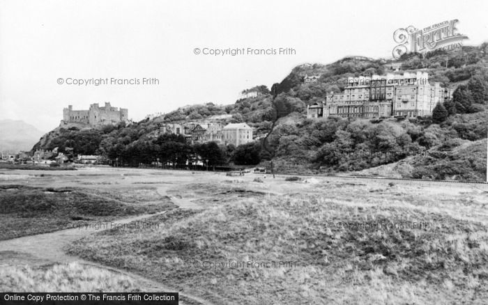 Photo of Harlech, St David's Hotel, Coleg And Castle c.1960