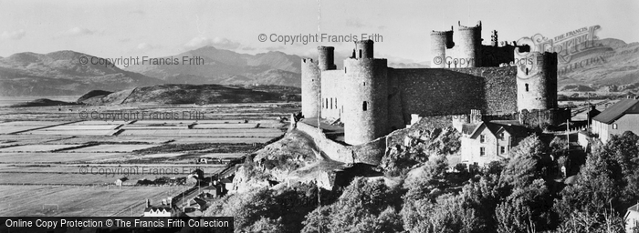 Photo of Harlech, The Castle c.1960