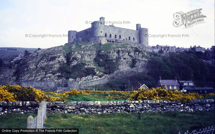 Photo of Harlech, The Castle c.1980