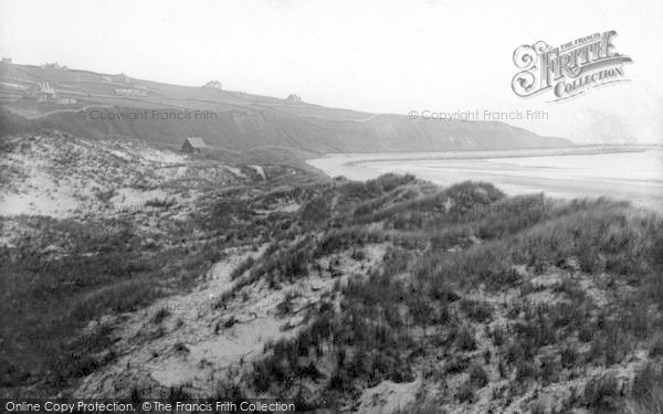 Photo of Harlech, The Cliffs And Sand Dunes 1913