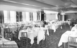 The Dining Room, St David's Hotel c.1960, Harlech