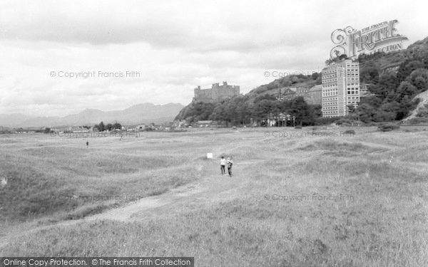 Photo of Harlech, View In Front Of St David's Hotel c.1960