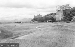 View In Front Of St David's Hotel c.1960, Harlech