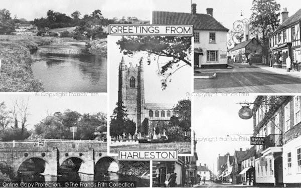 Photo of Harleston, Composite c.1955