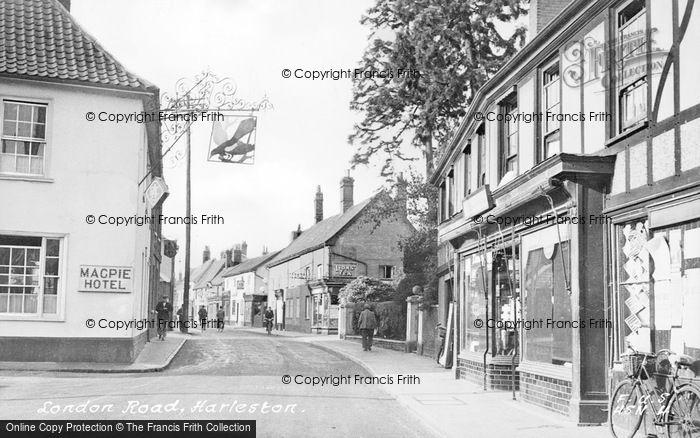 Photo of Harleston, London Road c.1955