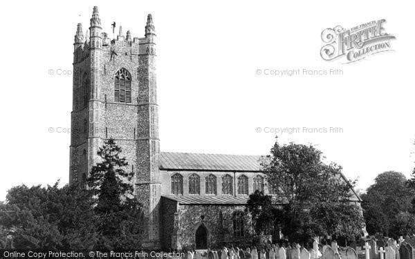 Photo of Harleston, Redenhall Church c.1955