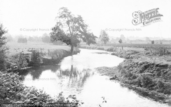 Photo of Harleston, River Waveney At Shotford c.1955