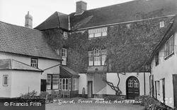 The Court Yard, Swan Hotel c.1955, Harleston