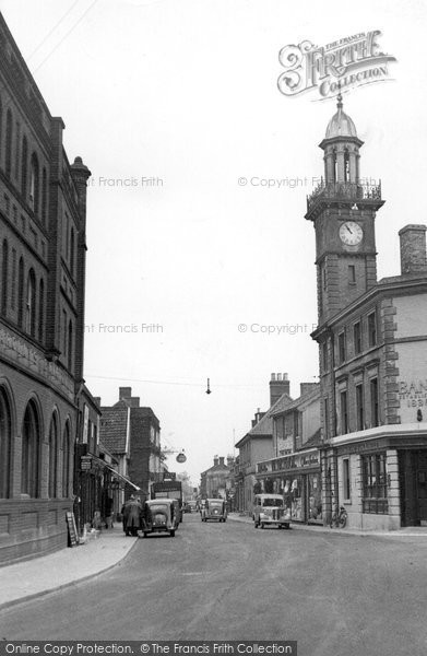 Photo of Harleston, The Thoroughfare c.1955