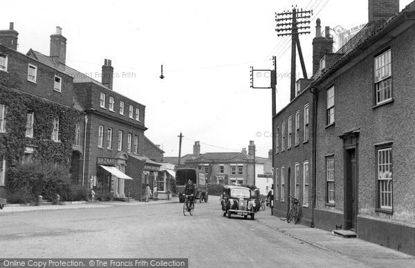 Photo of Harleston, The Thoroughfare c.1955