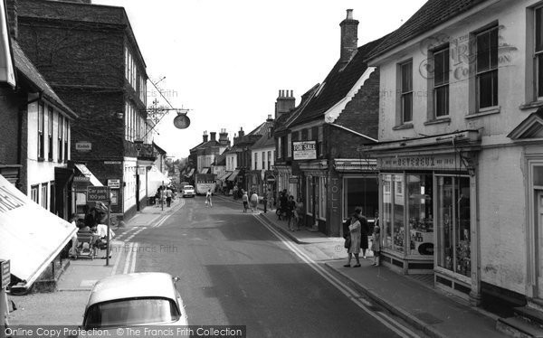 Photo of Harleston, The Thoroughfare c.1965