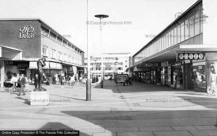 Photo of Harlow, Broad Walk c.1960