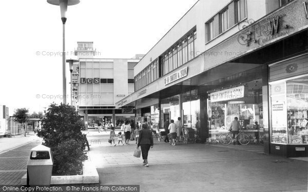 Photo of Harlow, Broad Walk c.1960