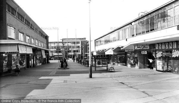 Photo of Harlow, Broad Walk c.1965 - Francis Frith