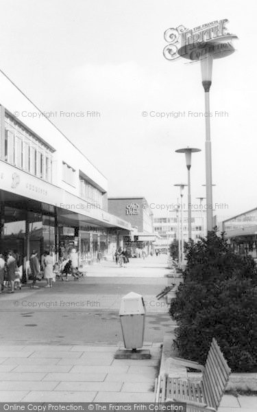 Photo of Harlow, Broad Walk c.1965