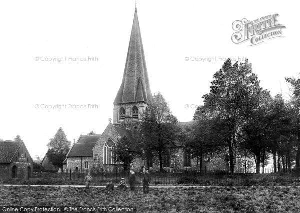 Photo of Harlow, Church Of St Mary And St Hugh, Churchgate Street 1903