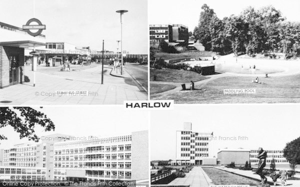 Photo of Harlow, Composite c.1965