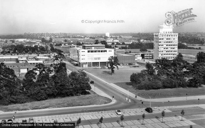 Photo of Harlow, General View c.1965