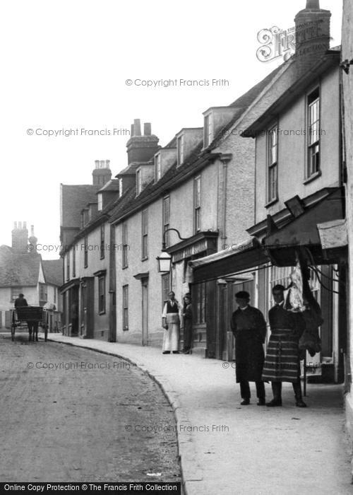 Photo of Harlow, High Street, Tradesmen 1903