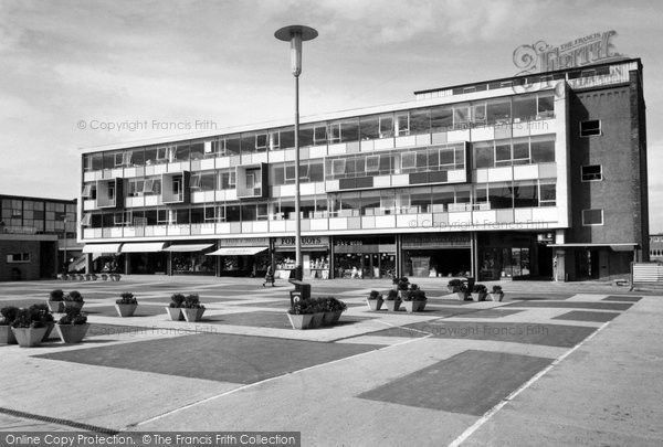Photo of Harlow, Market House c.1955