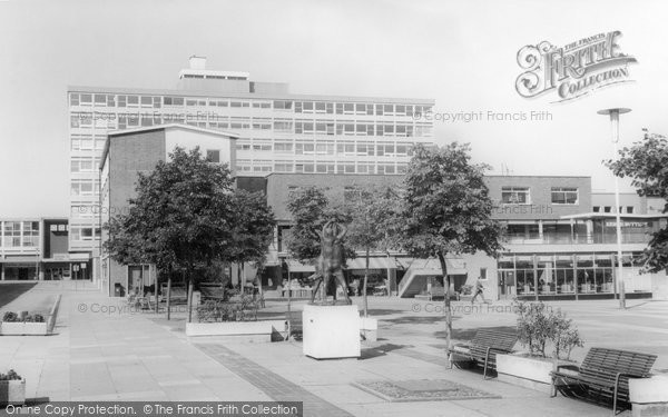 Photo of Harlow, Market Square c.1965