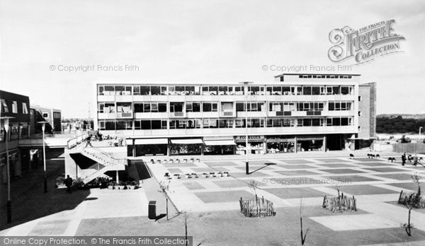 Photo of Harlow, New Town, Market Square c.1960
