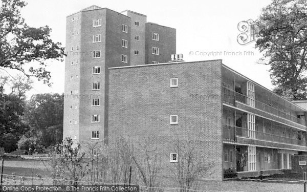 Photo of Harlow, Nine Storey Flats, New Town c.1955