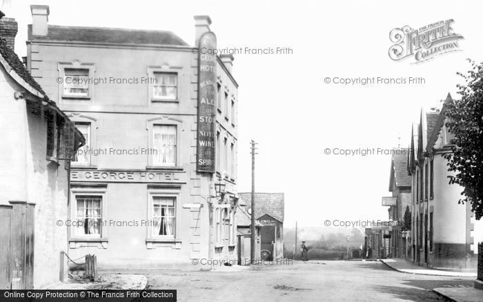 Photo of Harlow, Old Harlow, The George Hotel 1903