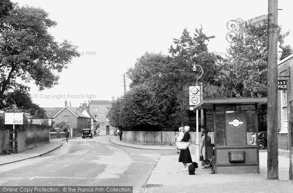 Photo of Harlow, Post Office Corner c1955