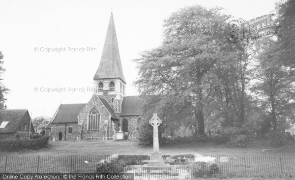 Photo of Harlow, St Mary And St Hugh Parish Church, Old Harlow c.1965