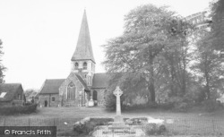 St Mary And St Hugh Parish Church, Old Harlow c.1965, Harlow