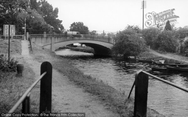 Photo of Harlow, The Bridge At Old Harlow c.1950