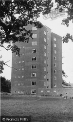 The Lawn Tower Block c.1955, Harlow