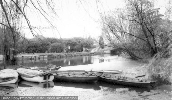 Photo of Harlow, The Lock, Harlow Mill c.1960