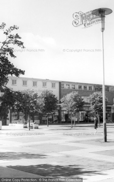 Photo of Harlow, The Market Square c.1965