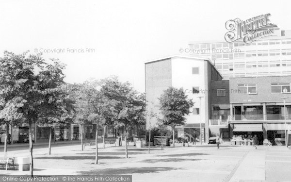 Photo of Harlow, The Market Square c.1965