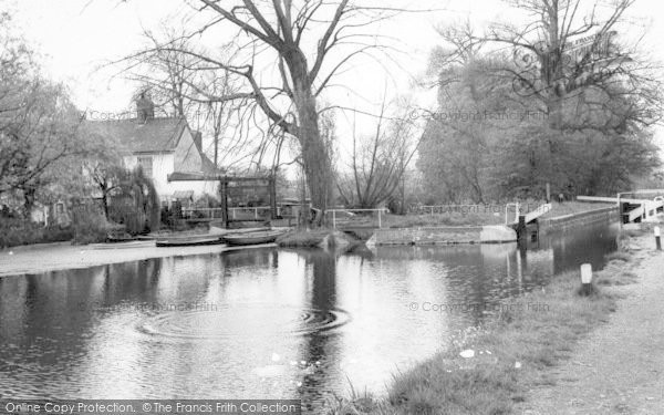 Photo of Harlow, The River, Harlow Mill c.1960